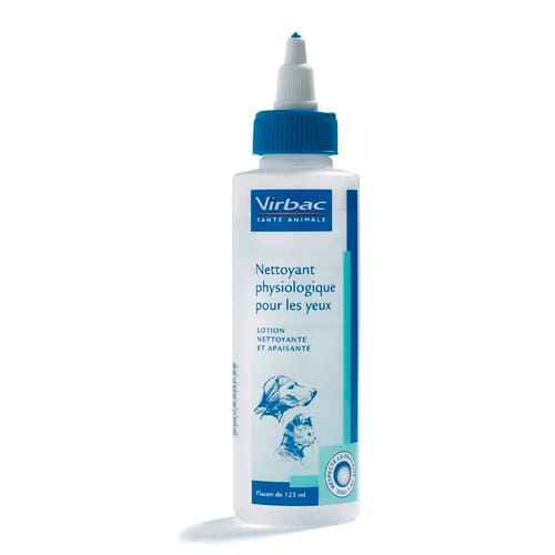 Virbac Physio Eye acu tīrīšanas losjons suņiem un kaķiem 125 ml